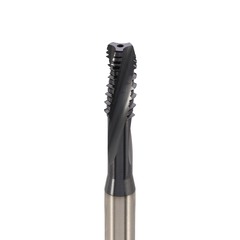Метчик М 8,0х1,25 (Машинный, шахм., винт.) DIN371 HSSE+TiALN 6h R15 C-AZ/2-3P H-Tools 274080EFHT