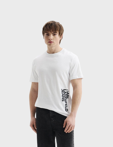 Футболка KARL LAGERFELD JEANS Reg Vertical Logo Tee