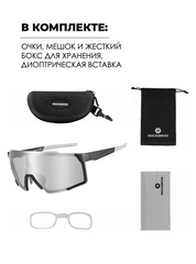 Спортивные очки с поляризацией Rockbros SP22BK - 2