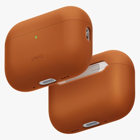 Чехол Uniq Lino Case для AirPods Pro 3, Оранжевый | Sunset Orange