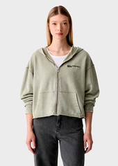 Толстовка KARL LAGERFELD JEANS Washed Zip Through Hoodie