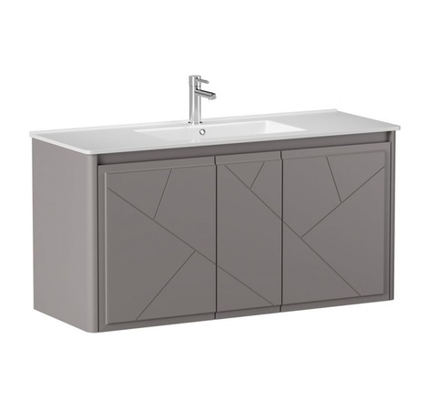 Allen Brau Paris 1.360004.PGM Тумба 120 с расп. фасадами, платина матовый (334348)