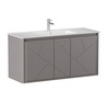 Allen Brau Paris 1.360004.PGM Тумба 120 с расп. фасадами, платина матовый (334348)