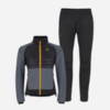 Мужской утепленный лыжный костюм Noname Hybrid 22 black-grey - 10