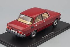 Moskvich-2140SL burgundy 1:24 Legendary Soviet cars Hachette #61