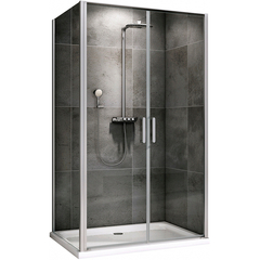 Abber Sonnenstrand AG04100C-S100 Душевой уголок, 100x100x195, цвет: хром фото