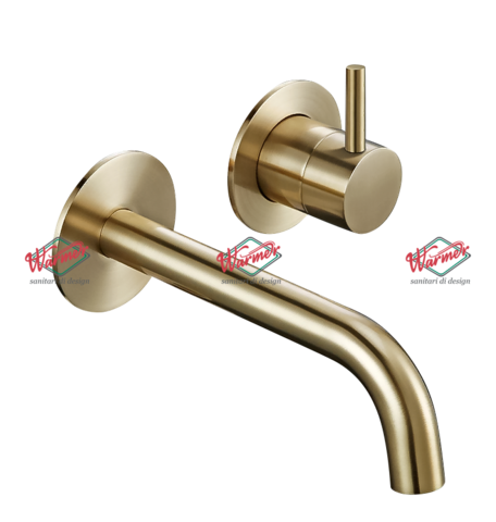 Смеситель для раковины Warmer Bronze Line 210075