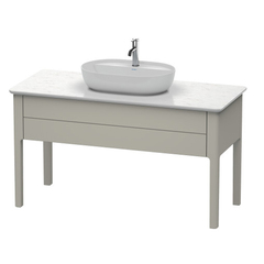 Duravit Luv LU956106060 База напольная, 743x1388x570, 1 выдв.ящик, цвет серо-коричневый шелковисто-матовый фото