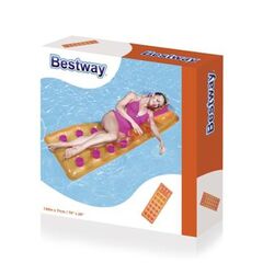 Матрас для плавания 188х71 см, Bestway, Beach Bed, 43015, в асс