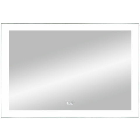 Art&Max Soli AM-SOL-1200-800-DS-F-H Зеркало с подсветкой, цвет: белый