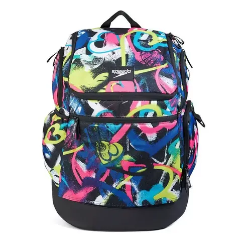 Рюкзак Speedo TEAMSTER 2.0 35L AU MULTI HEARTS PINK/COBALT