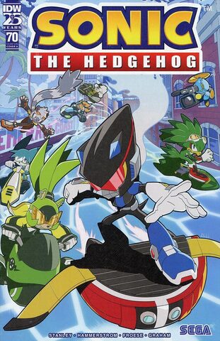 Sonic The Hedgehog Vol 3 #70 (Cover A)