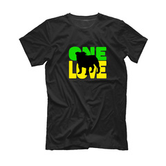 Футболка "Английский бульдог One LOVE"