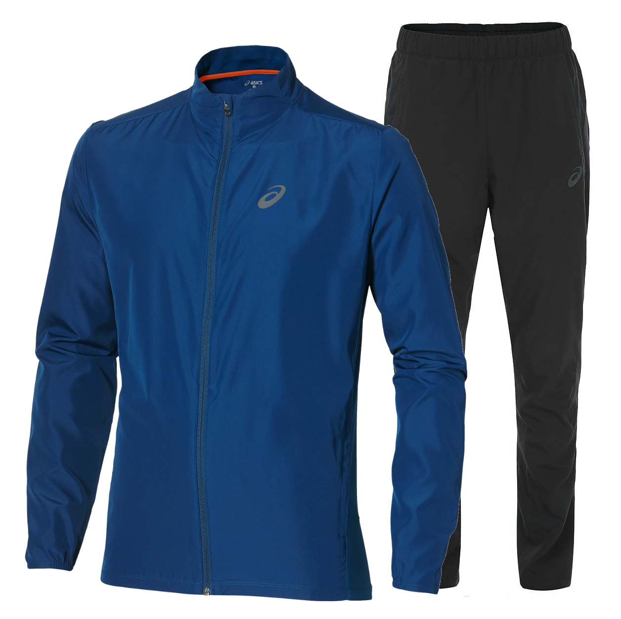 ASICS RUNNING WOVEN 2 мужской костюм для бега синий - 3