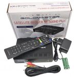 ТВ ресивер GOLDMASTER SR-508HD Plus, спутниковый приемник DVB-S/S2 GOLD MASTER со встроенным WI-FI, поддержка T2 MI, слот для карт CA.