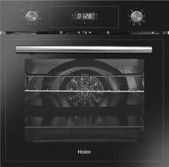 Духовой шкаф Haier HOD-PF08TGB, гидролизная очистка, электрический гриль, черный
