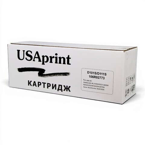 Картридж лазерный USAprint Universal (D101S), (D111S), (106R02773) w/o CHIP черный (black), только для прошитых принтеров - БЕЗ ЧИПА!!!, до 1000 стр - купить в компании MAKtorg