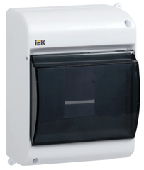 KREPTA 3 Корпус пластиковый КМПн 2/4 IP30 белый IEK MKP42-N-04-30-12 бокс