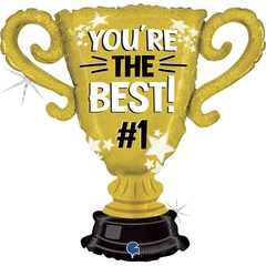 Фигура гелиевая YOU'RE THE BEST Кубок чемпиона