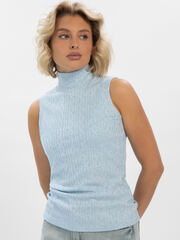 Топ трикотажный Лайм (голубой) Б16408-1М LT Collection