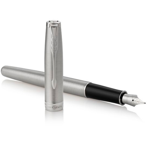 Ручка перьевая Parker Sonnet Core, St. Steel CT, F (1931509)