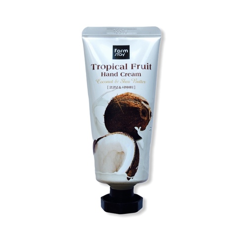 FARM STAY TROPICAL FRUIT HAND CREAM COCONUT 50мл