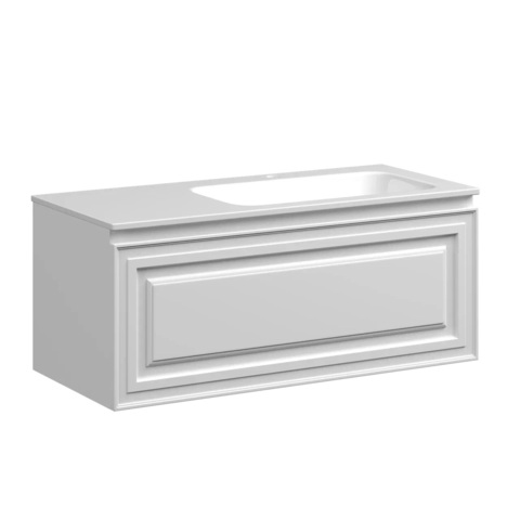 Sancos Very VR100RW Тумба подвесная, 99.5x44.5x40.6, цвет: белый