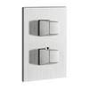 Gessi Mimi 31296#149 Внешняя часть термостатического смесителя с подключением на 3/4”, 3 выхода, цвет: Finox