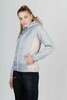Женская тренировочная куртка с капюшоном Nordski Hybrid Warm grey - 5