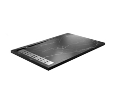 WasserKRAFT Neime 19T36 Душевой поддон, цвет: чёрный фото