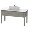 Duravit Luv LU956109292 База напольная, 743x1388x570, 1 выдв.ящик,цвет каменно-серый шелковисто-матовый