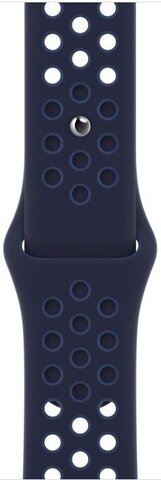 Ремешок Apple 45 mm Midnight Navy/Mystic Navy Nike Sport Band - Regular (ML8C3ZM/A)