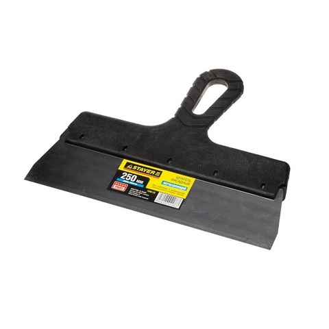 STAYER PROFlat, 250 мм, пластиковая ручка, нержавеющий фасадный шпатель, Professional (1008-25)