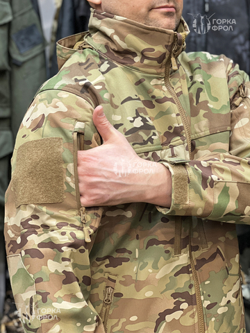 Куртка Gongtex Bolo Softshell, Мультикам
