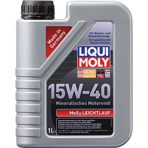 15W-40 Минералка моторное масло MoS2 Leichtlauf 1л 1932