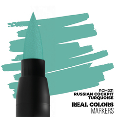 Акриловый маркер AK RUSSIAN COCKPIT TURQUOISE