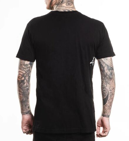 Affliction | Футболка мужская Horror Swarm Tee A27436 сзади