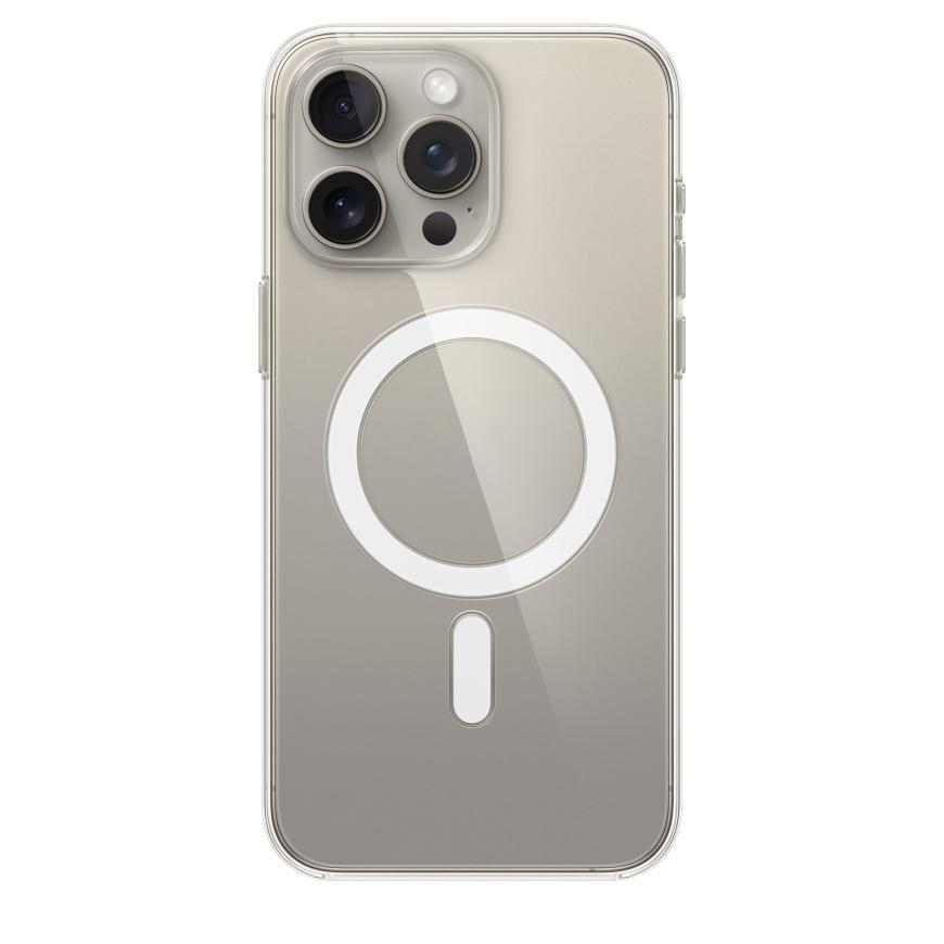 Прозрачный чехол MagSafe Clear Case для iPhone 15 Pro Max