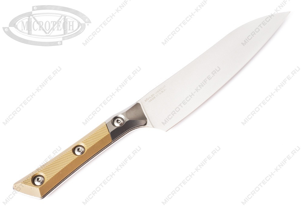 Нож Microtech Kitchen Utility Coyote Tan 3400B-10CE Bolster