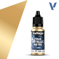 Vallejo True Metallic Metal - Imperial Gold (Light)