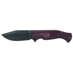 Фото Складной нож Fox Eastwood Tiger, сталь S90V, рукоять микарта, бордовый