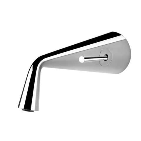 Gessi Cono 45088#031 Внешние части для встраиваемого однорычажного смесителя с изливом, без донного клапана, цвет хром