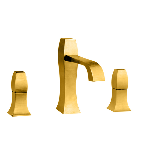 Gessi Mimi 31401#080 Смеситель для раковины на 3 отверстия, с донным клапаном, цвет: золото