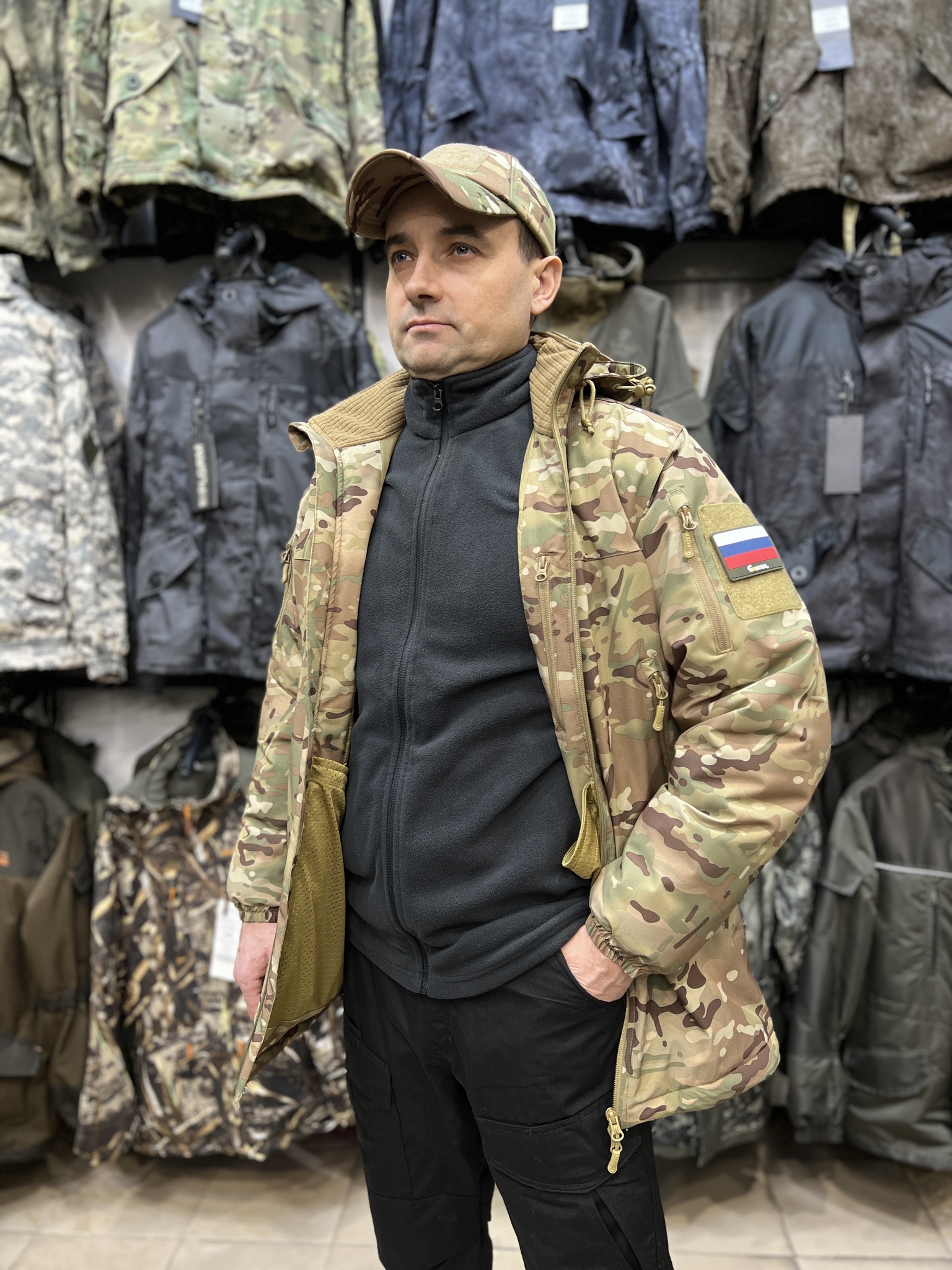 Куртка GONGTEX LONG STYLE LEVEL 7 Мультикам