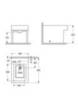 GROHE Cube 3948700H Биде напольное