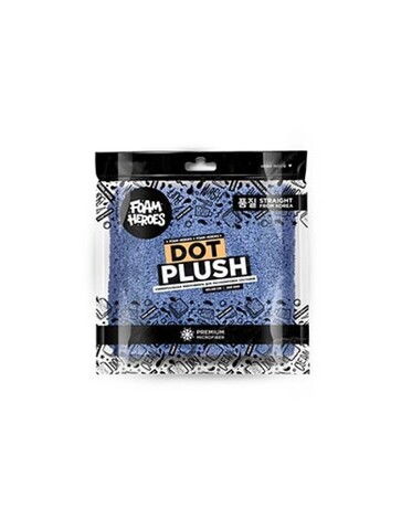 Foam Heroes Dot Plush универсальная микрофибра для располировки составов 40х40см, 350г/м2