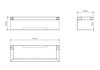 Decor Walther Mikado 0863960 Душевая полка, цвет: чёрный