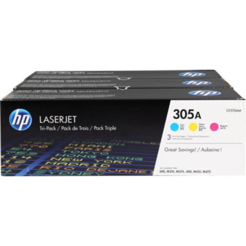 Купим картридж hp CF370AM № 305A CYM Tri-Pack