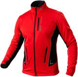 Утеплённый лыжный костюм 905 Victory Code Speed Up Red A2 с лямками мужской