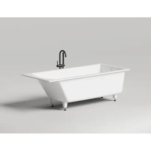 Salini Cascata 104213M Ванна встраиваемая 180х80, цвет: белый